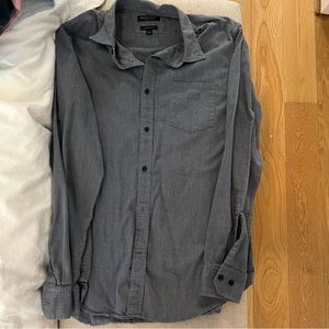 Banana Republic Light Navy Button Down